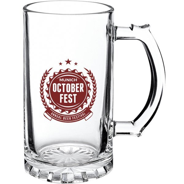 Stout Glass Pint Beer Steins, 16oz.