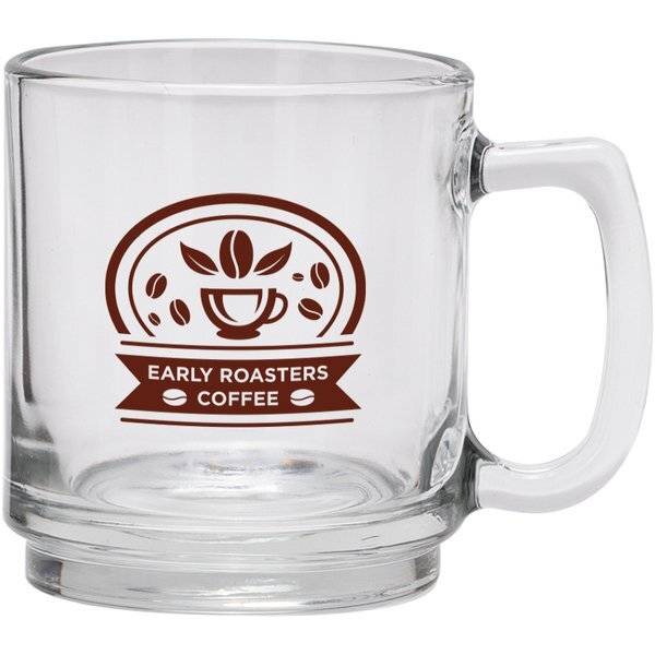 Java Glass Coffee Mug, 9oz.