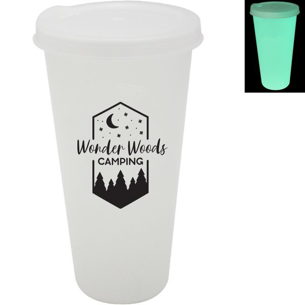 Nite Glow Tumbler w/ Lid, 26oz.