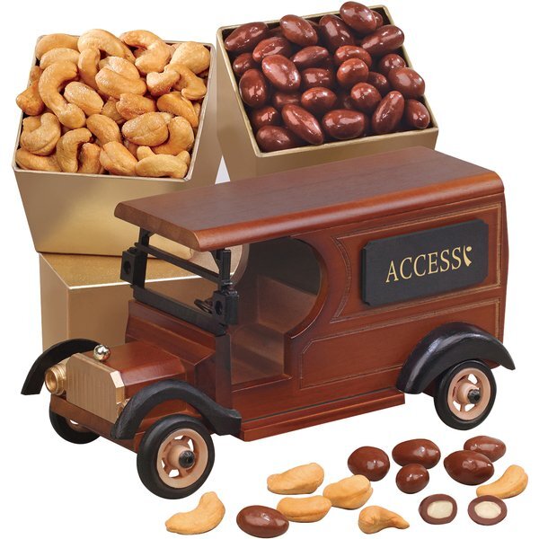 Delivery Truck 1918 with Fancy Cashews & Chocolate Almonds