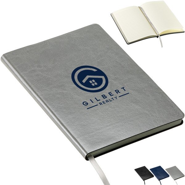 Elite Soft Cover FSC® Leatherette Journal, 5-5/8" x 8-3/8"