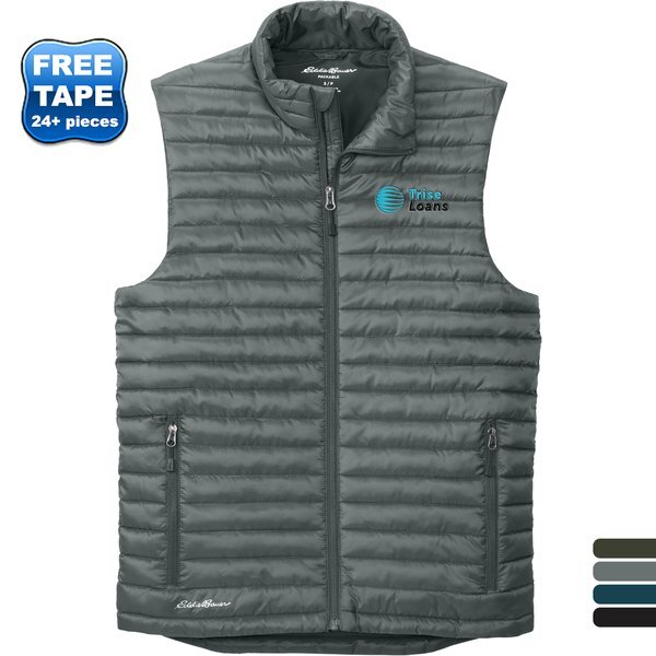 Eddie Bauer® Packable Quilted Polyester Ripstop Men's Vest