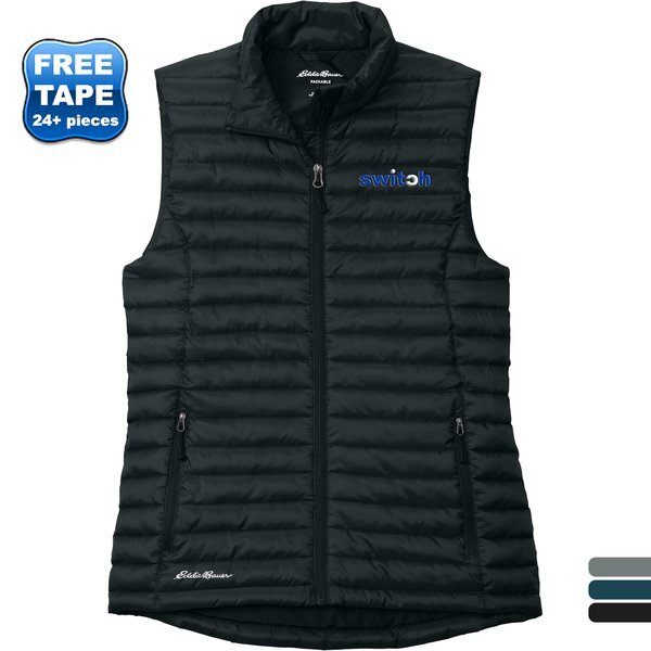 Eddie Bauer® Packable Quilted Polyester Ripstop Ladies' Vest