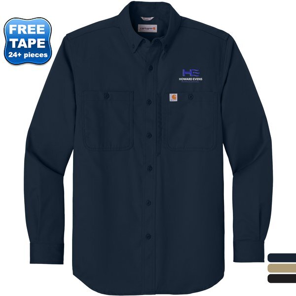 Carhartt® Rugged Professional™ Series Tri-Blend Long Sleeve Men's Shirt