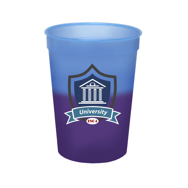 Mood Color Changing Stadium Cup, 12oz. w/ Full Color