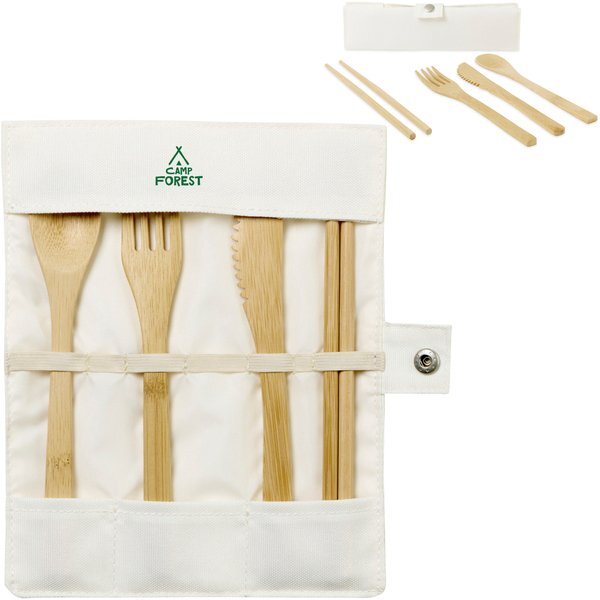 Zero-Waste Bamboo Utensil Kit