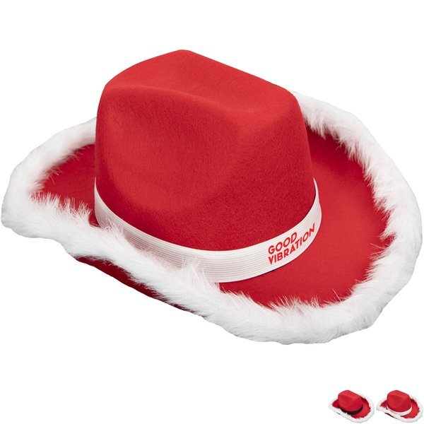 Santa Cowboy Hat