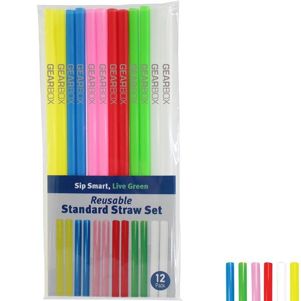 Reusable Standard Straw Twelve-Pack