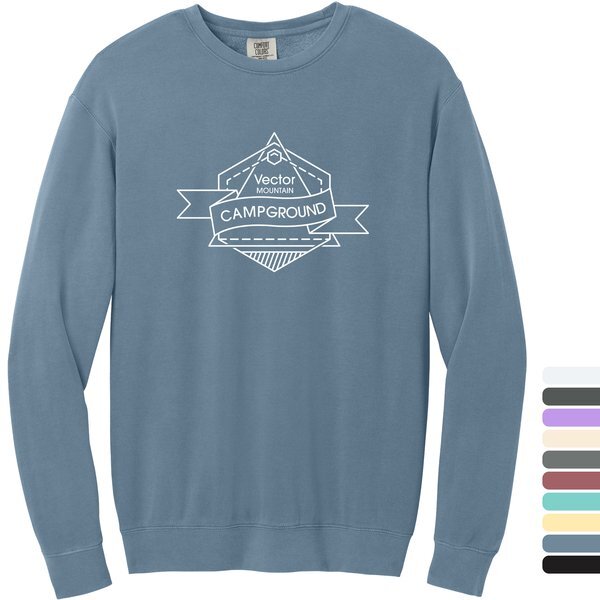 Comfort Colors® Lightweight Cotton Crewneck Unisex Sweatshirt