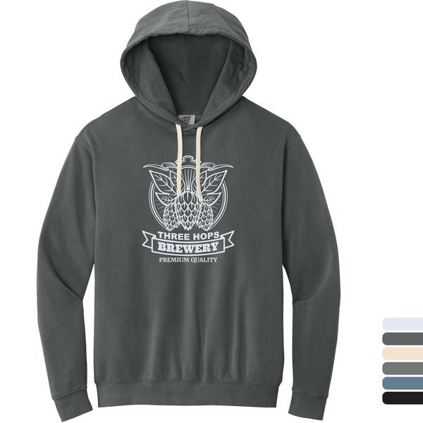 Comfort Colors® Lightweight Cotton Hooded Unisex Sweatshirt