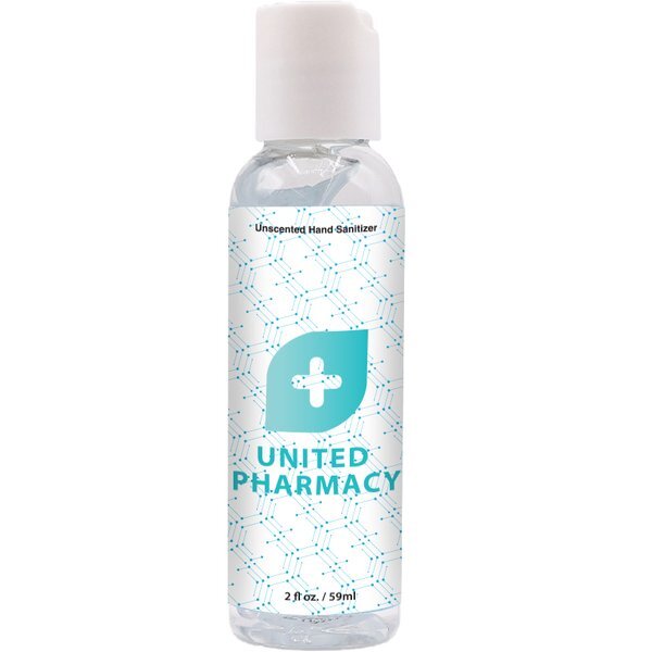 Hand Sanitizer 60% Gel Bottle, 2oz.