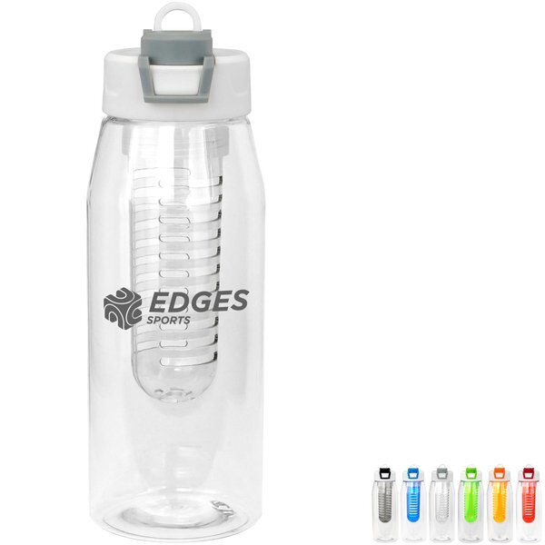 Two Tone Pop Up Bottle w/ Infuser, 32oz.