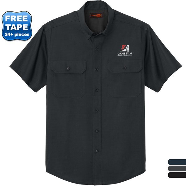 CornerStone® Short Sleeve Select Poly/Cotton Ripstop Shirt