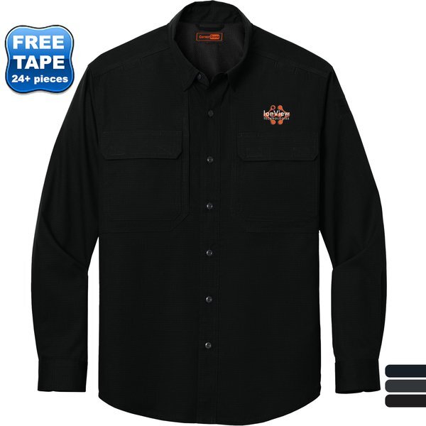 CornerStone® Long Sleeve Select Cotton/Poly Men's Tactical Shirt