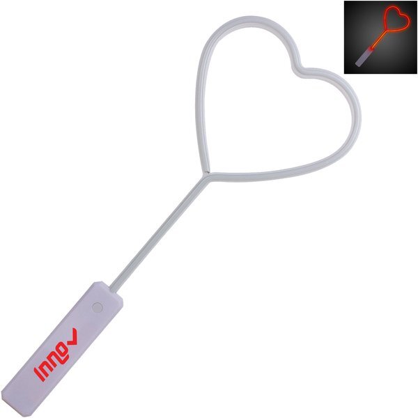 Red Heart Neon Wand