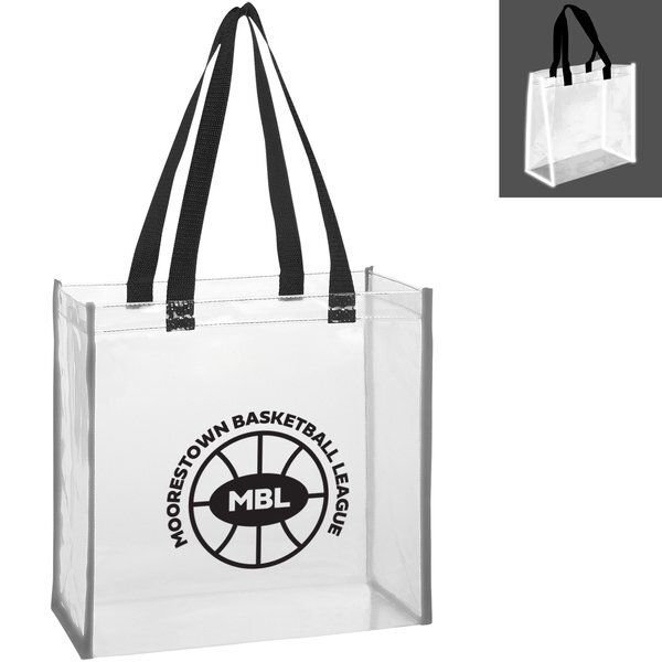 Reflective Shopper Clear EVA Reflective Tote Bag