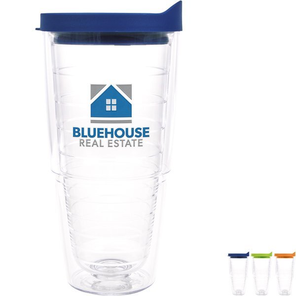 Tervis® Double Wall Tumbler Embroidered Emblem, 24oz.