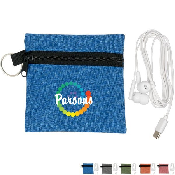 Ridge Pouch & Type C Ear Bud Set