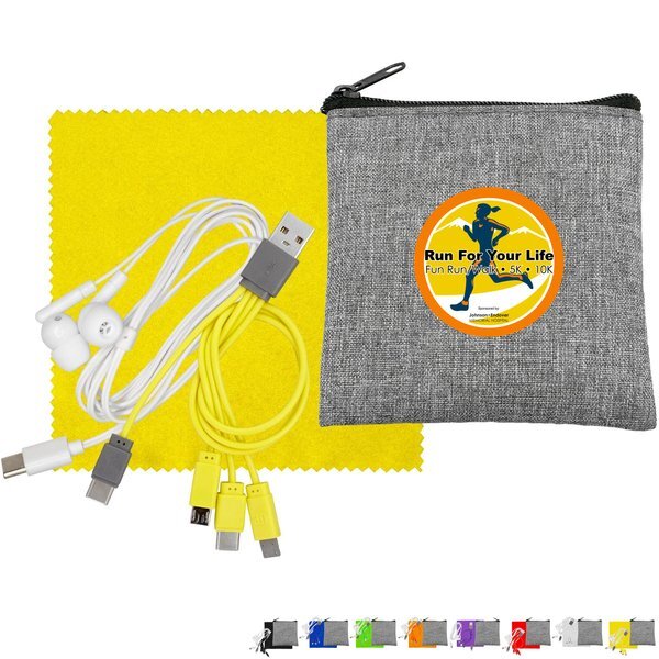 Recycled Pouch Travel Kit