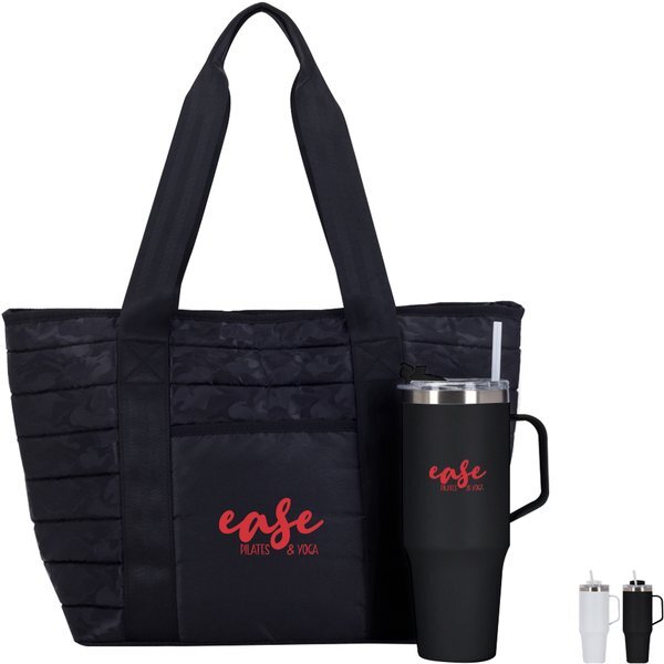 Basecamp Drinkware & Tote Bag Gift Set