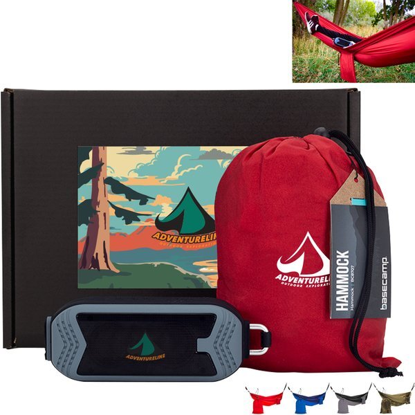 Basecamp Hammock & Wireless Speaker Gift Set