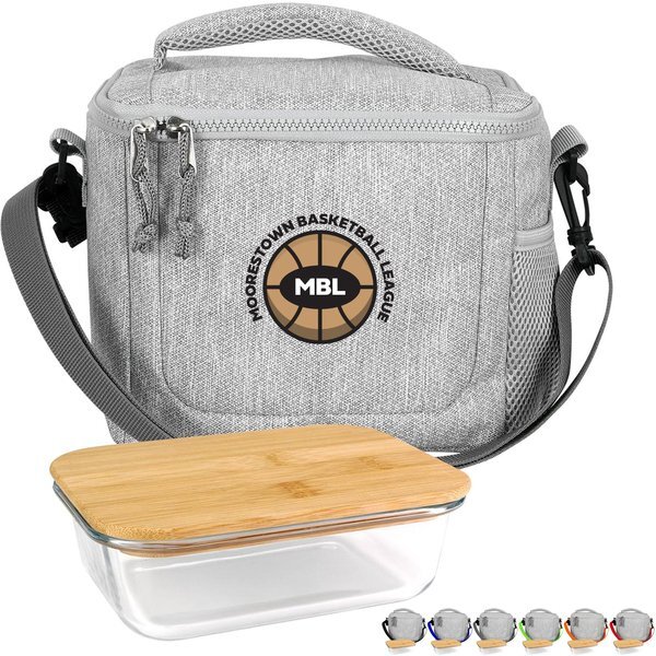 Adventure Cooler Bamboo Lunch Set