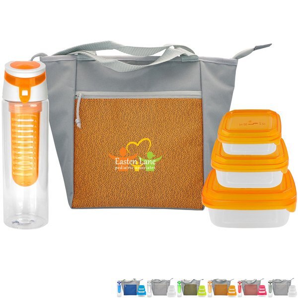 Speck Trendy Portion Control Tote Lunch Set