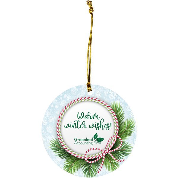 Acrylic Circle Ornament