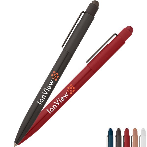 Evo Softy Recycled Aluminum Pen w/ Stylus, Full Color