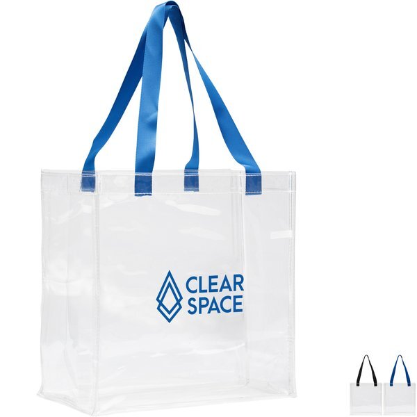 Game Time Clear TPU Stadium Tote Bag