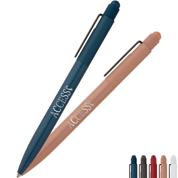 Evo Softy Recycled Aluminum Pen w/ Stylus