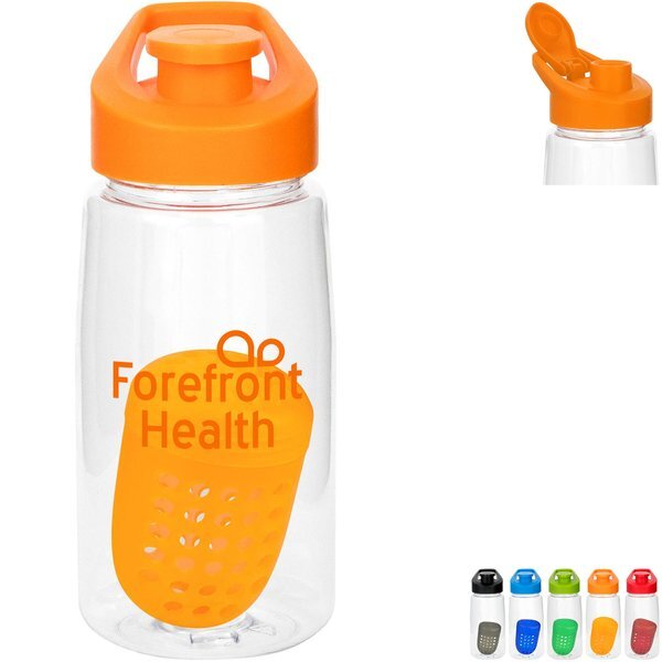 Easy Pour Recycled Bottle w/ Floating Infuser, 18oz.