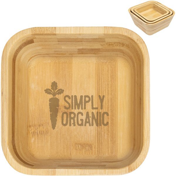 Bombay Bamboo Nesting Bowl Set