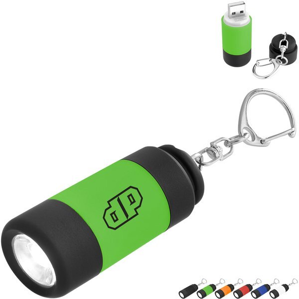 Rechargeable LED Light Key Chain