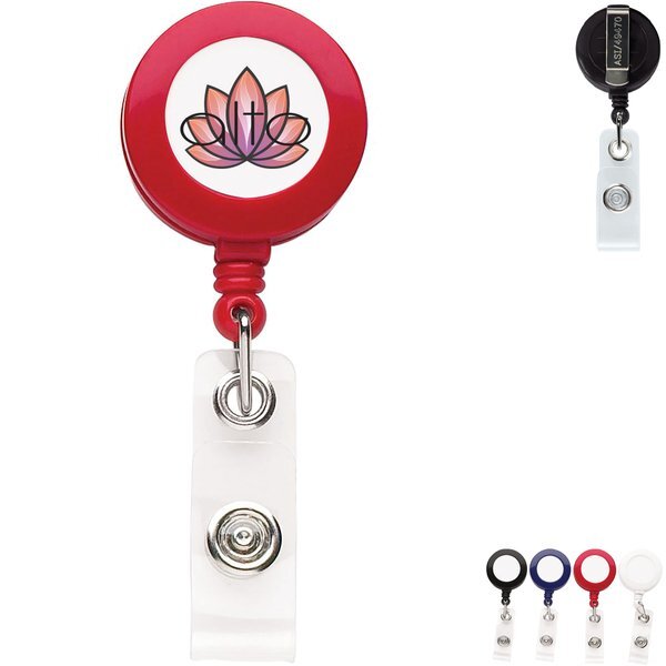 Opaque Better Round Badge Reel