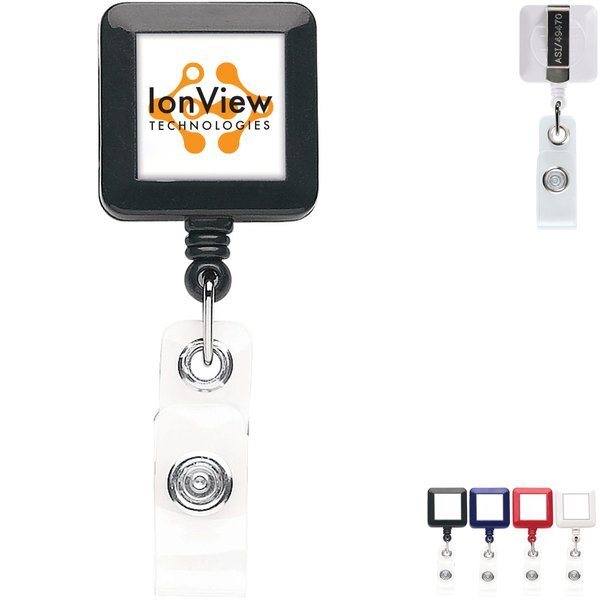 Opaque Better Square Badge Reel