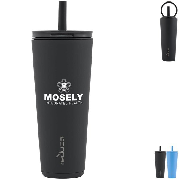 Reduce® Halo Vacuum Insulated Tumbler w/ Straw, 32oz.