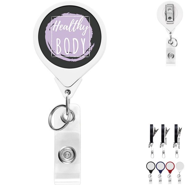 Round Dual Back Badge Reel