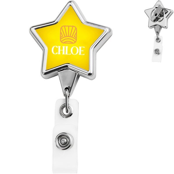 Chrome Star Badge Reel