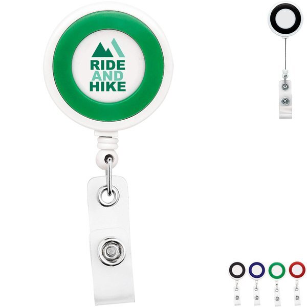 Color Ring Jumbo Badge Reel