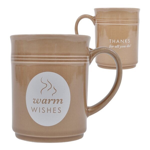 Thank You Ceramic Mug, Warm Wishes Stock Design - CLOSEOUT!