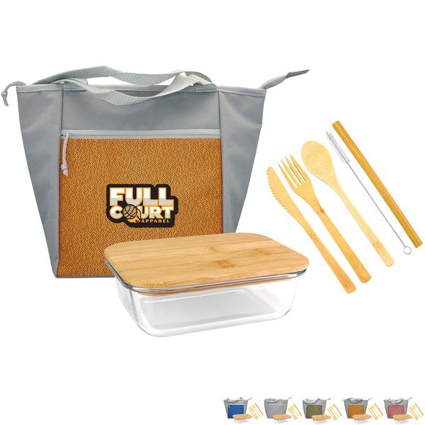 Speck Bamboo Lunch and Cutlery Tote Set