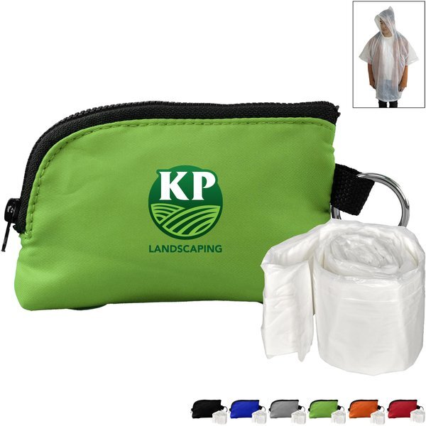 RPET Zip Around Poncho Pouch