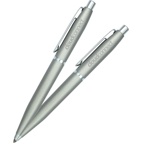 Sheaffer® VFM Brushed Chrome Ballpoint Pen