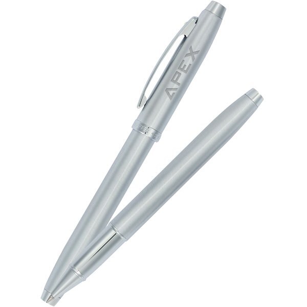 Sheaffer® 100 Brushed Chrome Roller Ball Pen