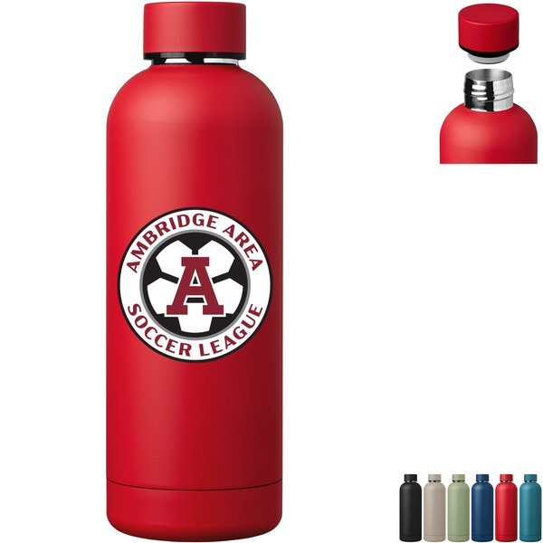 Astrid Recycled Stainless Steel Double Wall Bottle, 18 oz.