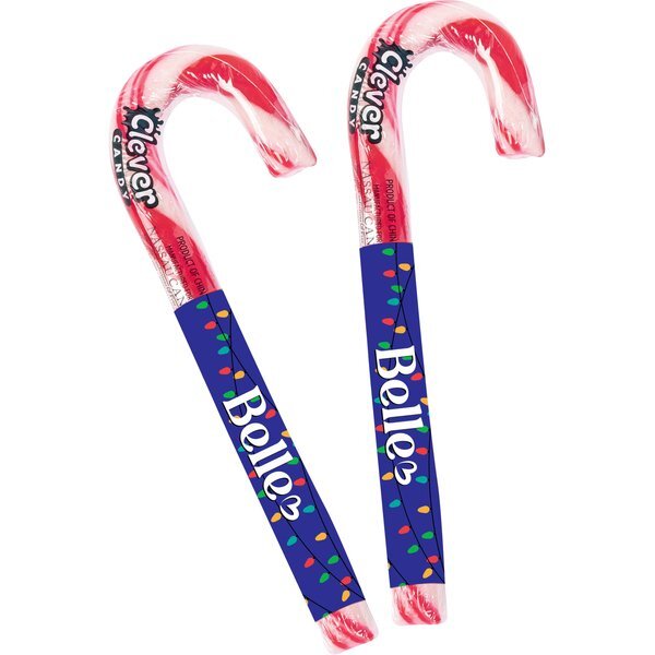 Large Candy Cane with Label