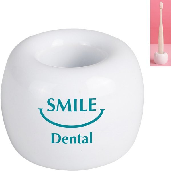 Smilespot Ceramic Toothbrush Holder