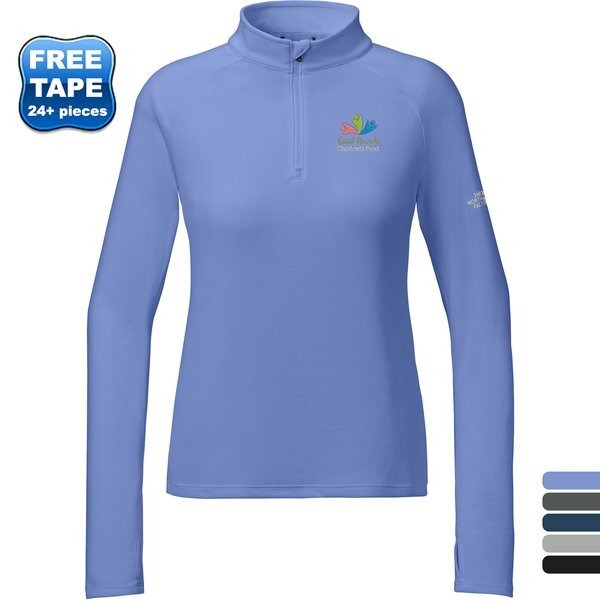 The North Face® Ambition Recycled Polyester Ladies' 1/4 Zip