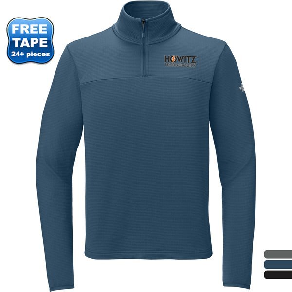 The North Face® Aim Recycled Poly/Elastane 1/4 Zip Men's Fleece